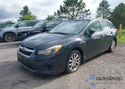 2012 Subaru Impreza 2.0I Premium from USA, damaged, VIN JF1GPAC67CH216293